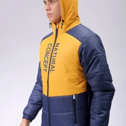 the indian garage co. Men Colorblock Quilted Jacket image 4