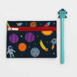 ikko Pixel Head Pen Set, Pen for Kids, Birthday Return Gift, Kawaii School Stationery Ball Pen-picture-11