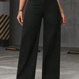 AKACY Women Jean Straight Fit High-Rise Slash Knee Jeans-image-20