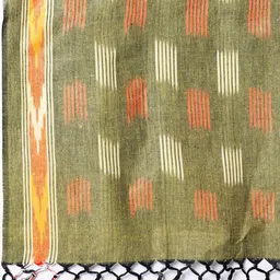 Taavi Woven Design Pure Cotton Ikat Dupatta image 3