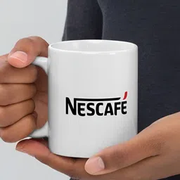 Mr UVD White Ceramic Cup image 1