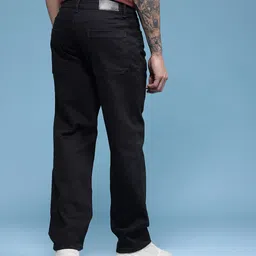 HERE&NOW Men Straight Fit Stretchable Jeans image 3