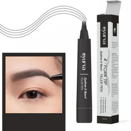 eyurva 4 tip eyebrow contouring pen | natural black eyebrow pen-picture-38