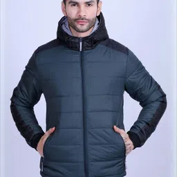 The Roadster Lifestyle Co Hooded Puffer Jacket-image-54