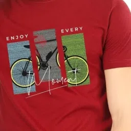 PULP Men Printed Applique T-shirt image 2