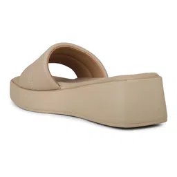 Inc 5 Women Open toe Flatform Heel Mules image 3