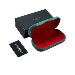 ZAADRAN Unisex Rectangle Sunglasses with Polarised and UV Protected Lens image 2