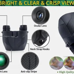 SG-Mart Compact Mini TEESTA Binoculars Portable Binocular for Long Distance Hunting Binoculars image 3