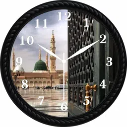 zuxora Analog 25 cm X 25 cm Wall Clock image 1