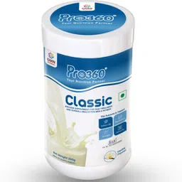 pro360 Classic Protein Drink Supplement Powder Instant Beverage Mix -Vanilla Flavour image 4