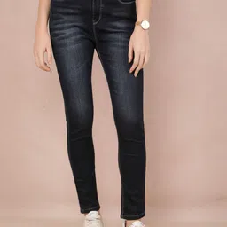 Crimsoune Club Women Skinny Fit Light Fade Stretchable Jeans-picture-21