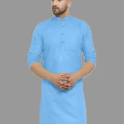 ANUJ FASHION Men Blended A-Line Kurtas-picture-16