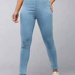 POMPOUS Women Slim Fit High-Rise Stretchable Jeans-picture-18