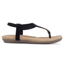 TRASE Women T-Strap Flats with Bows image 3