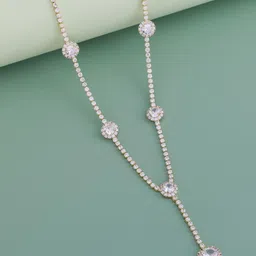 Kushal's Fashion Jewellery Copper Gold-Plated Necklace image 5