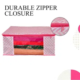 AMAK INC Pink Fabric Multi-Utility Wardrobe Organisers image 5