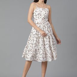 Stylecast X Kotty Floral Printed Fit & Flare Dress-picture-17