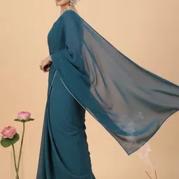 VELLTISKA Pure Georgette Saree image 3