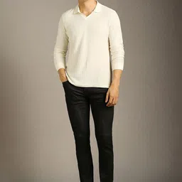 Louis Philippe Jeans Men Slim Fit Mid-Rise Jeans image 2