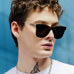 RESIST EYEWEAR Unisex Oversized Sunglasses with Polarised and UV Protected Lens image 5