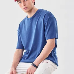 Snitch Men Drop-Shoulder Sleeves T-shirt-picture-44