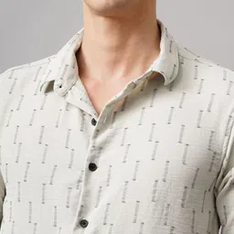 PAUL STREET Men Standard Slim Fit Opaque Casual Shirt image 5