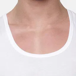 CAVENDERS Pack of 3 Men's White Cotton Innerwear Vests-picture-30