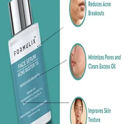 FORMULIX 1% Acne Buster Face Serum- 30 ml image 4
