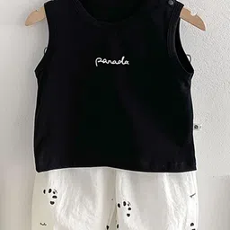 LULU & SKY Kids Printed Round Neck Pure Cotton Clothing Set-picture-25