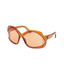 Tom Ford Women Brown Lens & Brown Butterfly Sunglasses with-picture-36