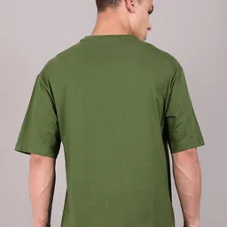 Roadster Men Typography Printed Drop-Shoulder Sleeves T-shirt image 4