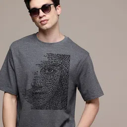 Moda Rapido Men Printed Pockets T-shirt-image-92