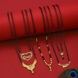 VEMISHTI Gold-Plated Mangalsutra-picture-24