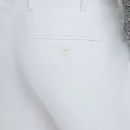 Raymond Men Contemporary Fit Mid-Rise Formal Trouser image 3