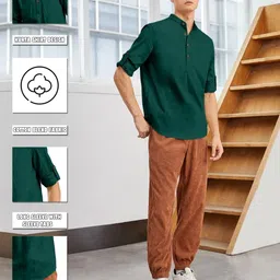 ZELINCO Men Kurta image 4