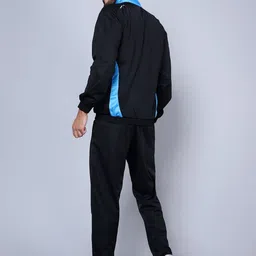 Shiv Naresh Men Mock Collar Mid-Rise Tracksuit image 5