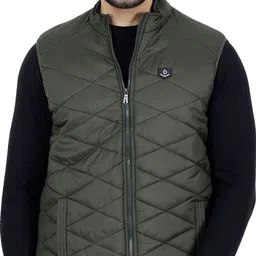 dollar Men Solid Bomber Jacket image 1