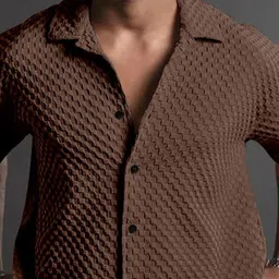 Moda Rapido Standard Regular Fit Short Sleeves Opaque Casual Shirt image 5