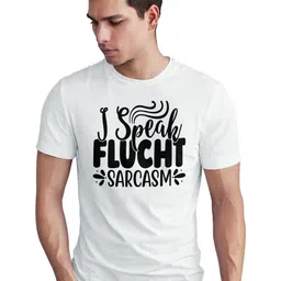 Seekbuylove Men Typography Printed Bio Finish T-shirt image 2