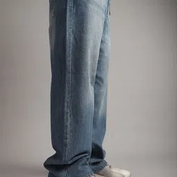 Difference of Opinion Men Loose Relaxed Fit Jeans image 4