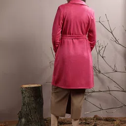 Athena Notched Collar Longline Over Coat image 5