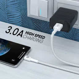 Portronics USB Type C Cable 2 A 1 m Konnect B image 5