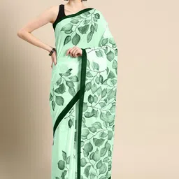 BUTA BUTI Floral Pure Cotton Saree-picture-24