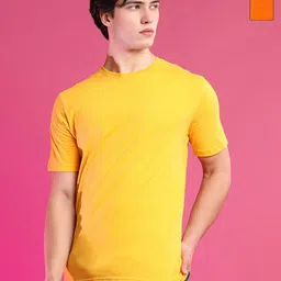 Moda Rapido Men Pack of 2 Solid Round Neck Cotton T-shirts-picture-42