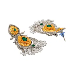 Shining Jewel - By Shivansh Cubic Zirconia Earrings image 4
