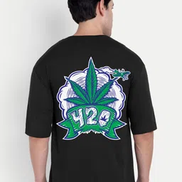 BENNY BROOKS Graphic Printed Oversized Cotton T-shirt image 5