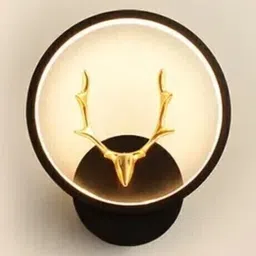 HomesElite Off White Metal Abstract Shaped Shaped Wall Lamp-picture-28