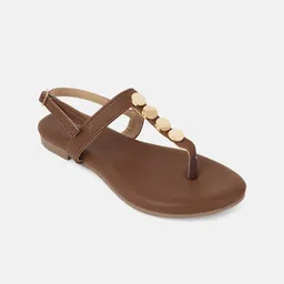 DressBerry Women T-Strap Flats with Buckles image 4