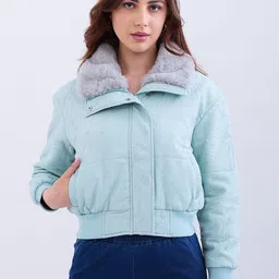 SPYKAR Women Green Polyester Jackets-picture-27