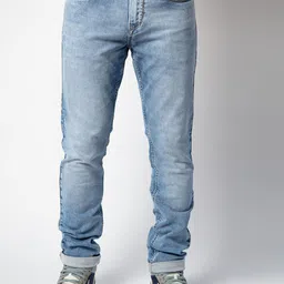 nostrum Men Slim Fit Mid-Rise Heavy Fade Jeans-picture-39